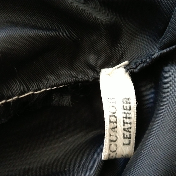 Vintage Leather Tote Bag - Picture 7 of 8